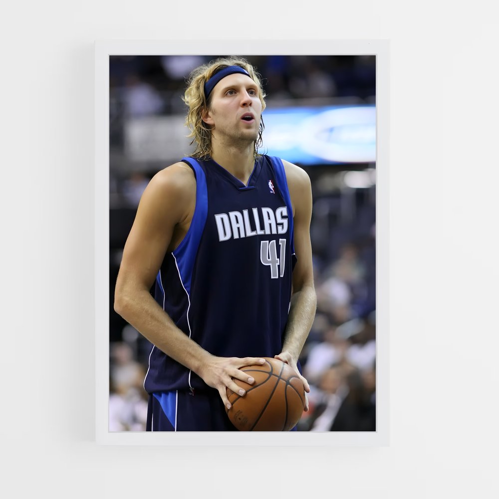 Poster Légende de Dallas – affiche Basketball (vue 3)